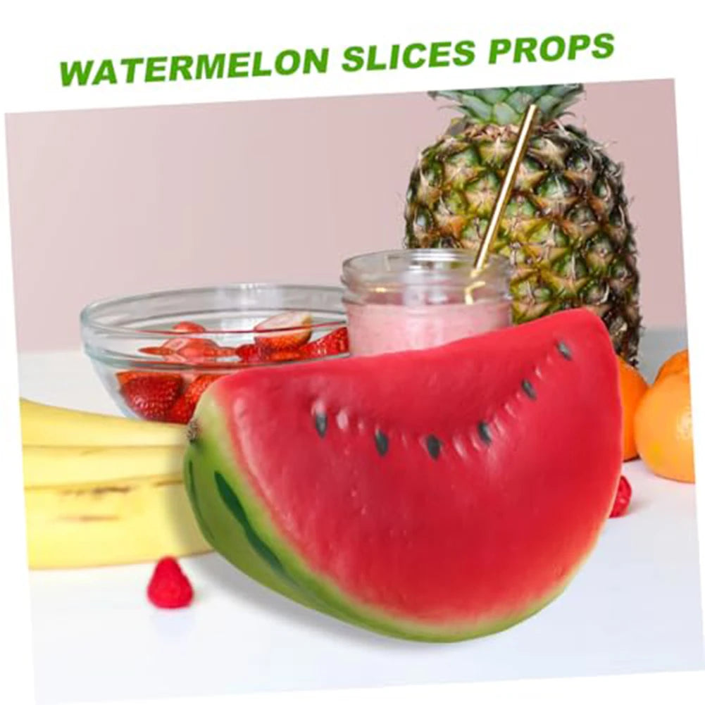 Artificial Fruits Simulation Artificial Watermelon Slices