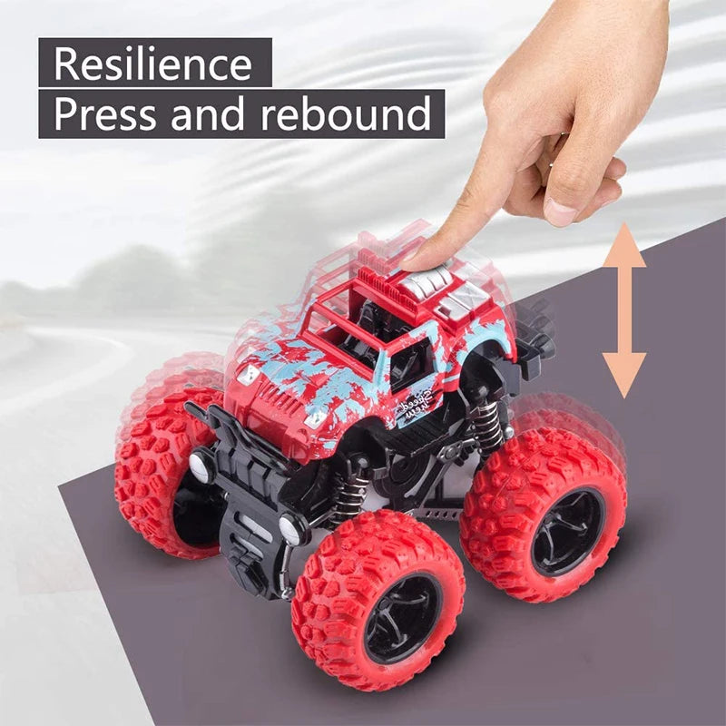 Pull Back Toy Car  Inertial Rotation Car