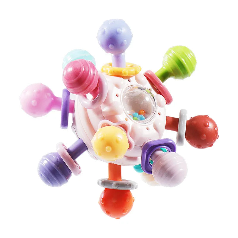 Soft Cloth Rattle Ball Stuffed Baby Play Ball