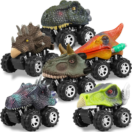 Dinosaur Toys Pull Back Cars Mini Monster Truck