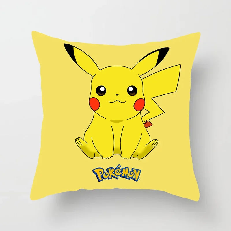 Anime Pokemon Pikachu Pillow Cover 45x45cm