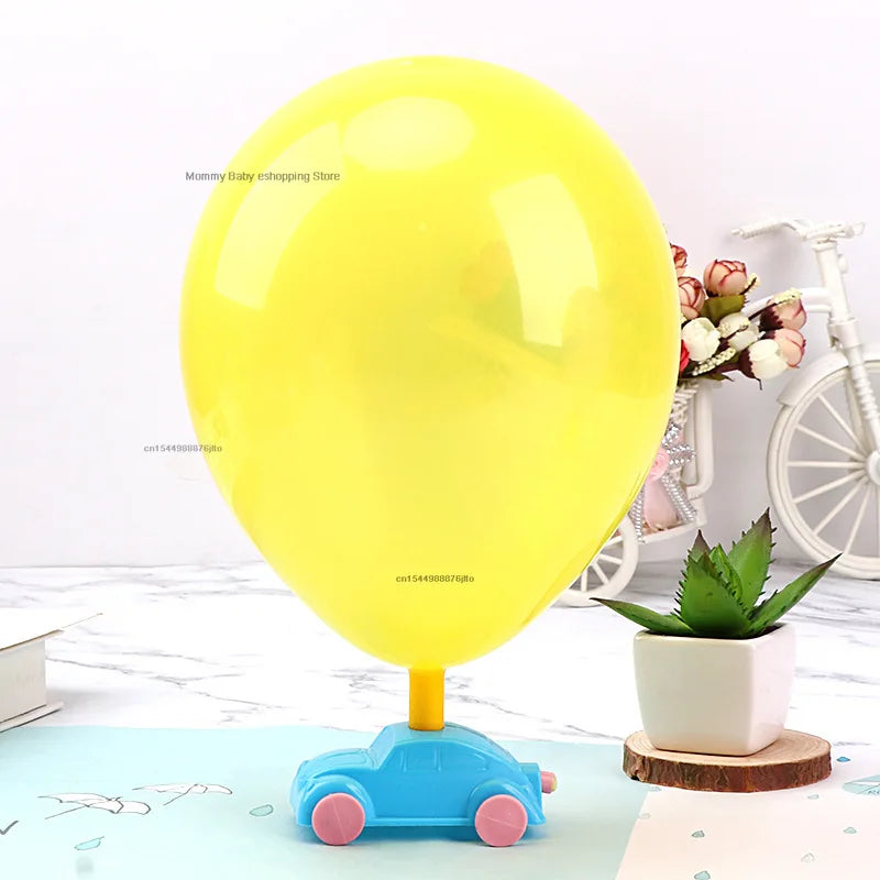 Balloon Car Funny Toys Kid Science Experiment