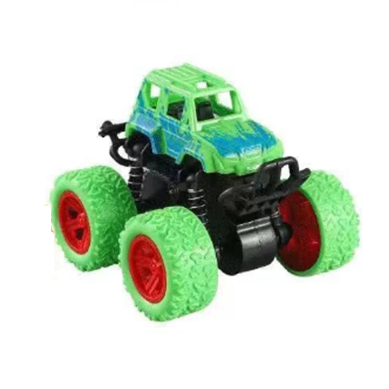 Inertial Off-Road Vehicle Pullback Children Climbing Car