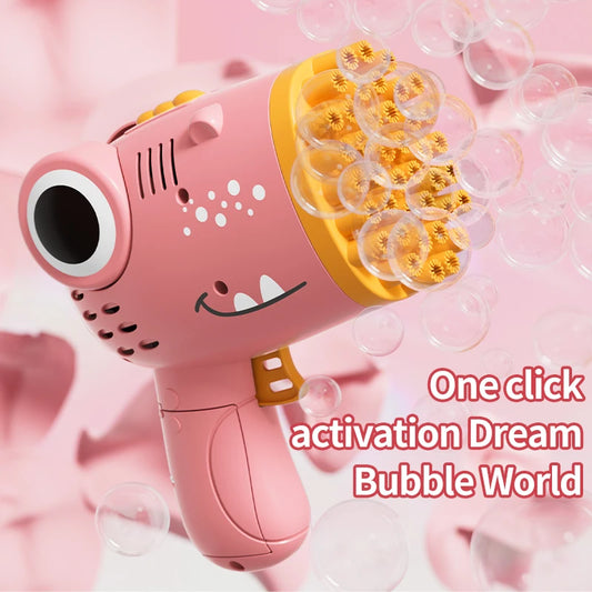 Dinosaur Bubble Machine Handheld for Outdoor Events