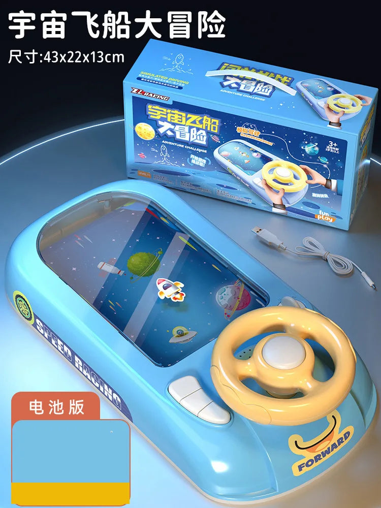 Steering Wheel Driving Toy Vehicle Electronic Simulation