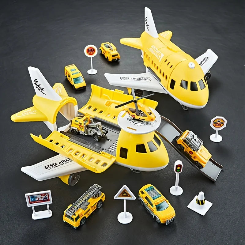 Children's Airplane Car Toy, Inertial Airplane Model