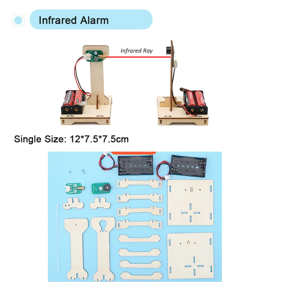 DIY Physical Model Science Experiment Educational Toy Handmade