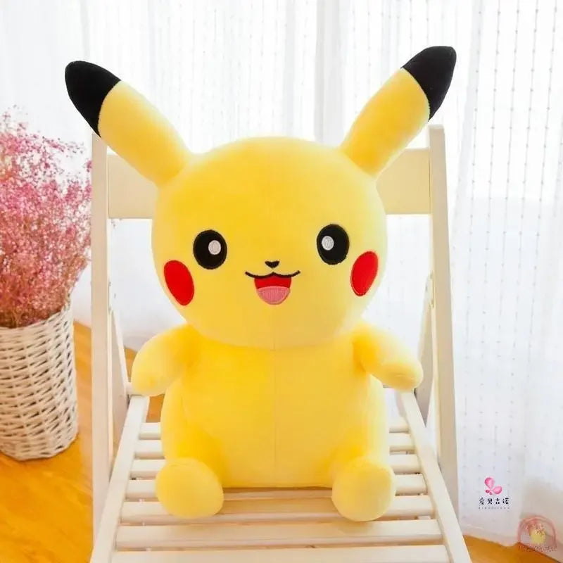 Pokemon Pikachu Plush Toys Kawaii Japan Anime Doll Soft Stuffed