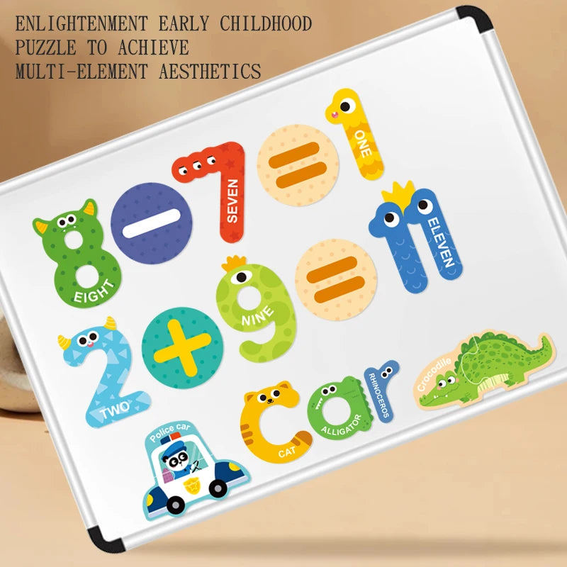 Montessori Cute Fridge Magnets for Children