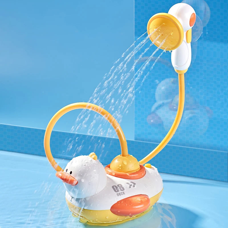 Cute Water Bath Duck Shower Electric Spray Bathroom