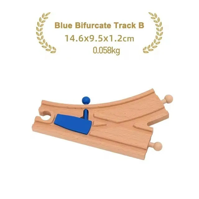 New Wooden Track Accessories Beech Wood Railway Train