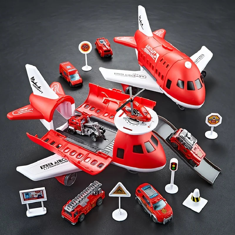 Children's Airplane Car Toy, Inertial Airplane Model