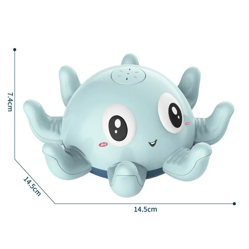 Baby Bath Toys Electric Octopus Automatic Sprinkler