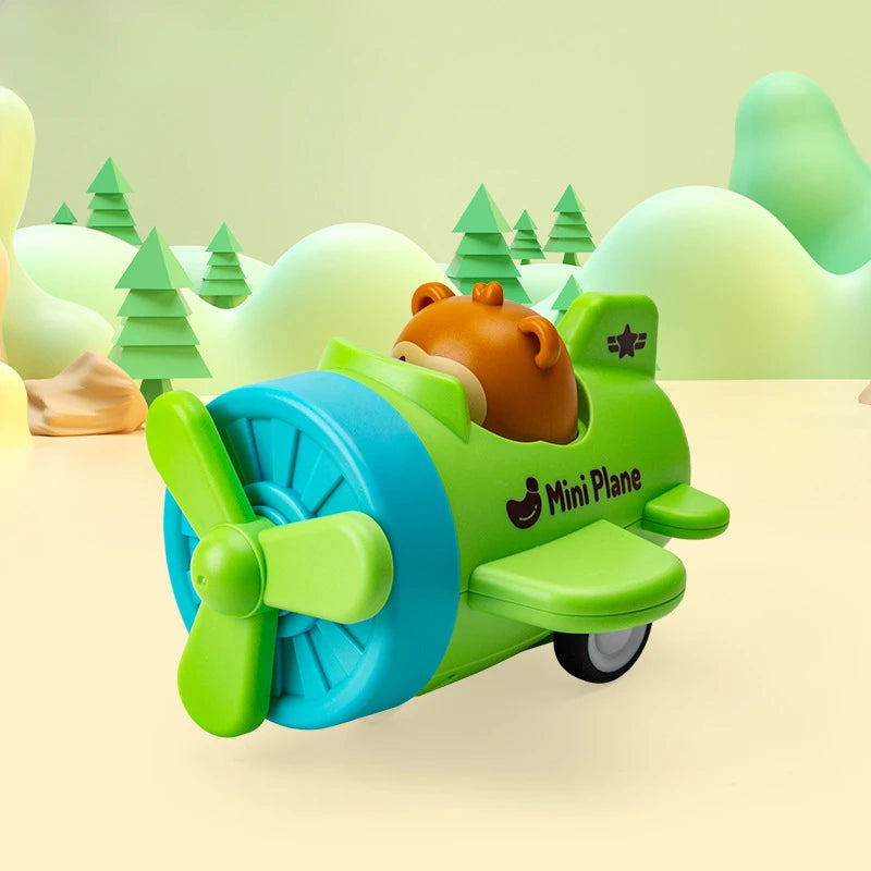 Baby Animal Car Toys Toddler Press and Go