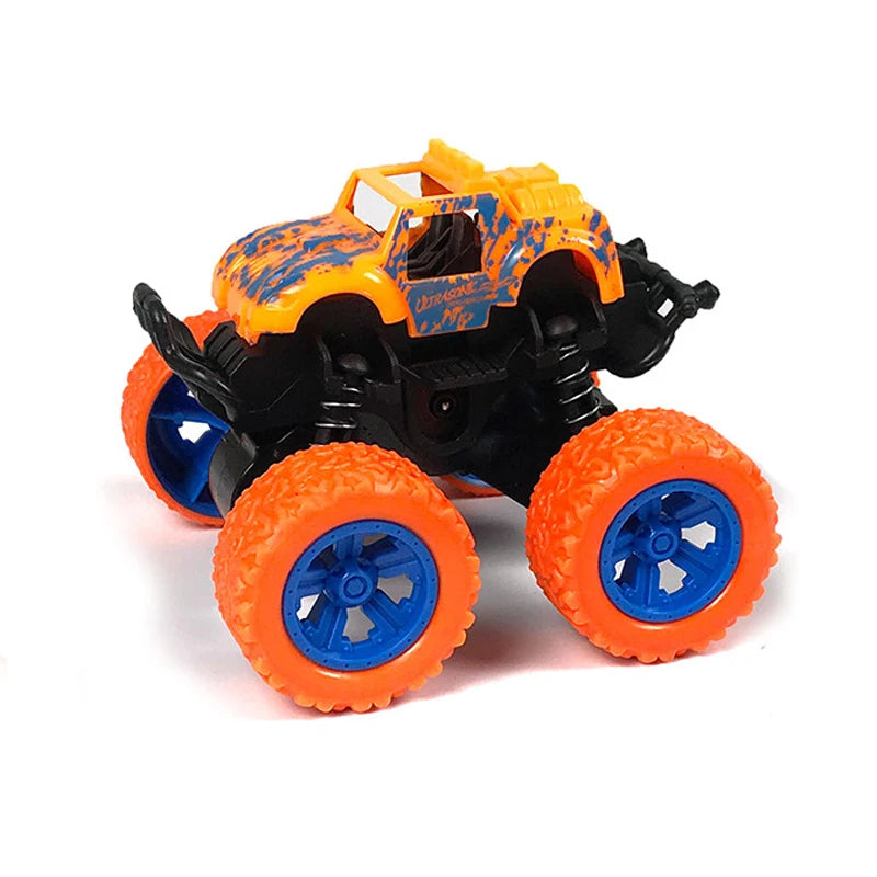 Inertial Off-Road Vehicle Pullback Children Climbing Car