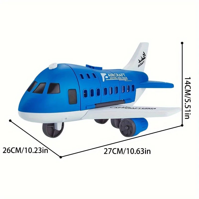 Children's Airplane Car Toy, Inertial Airplane Model