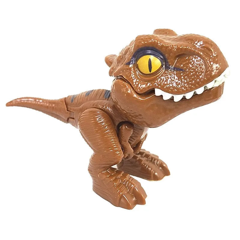 Finger-biting Dinosaur Model Toys Movable