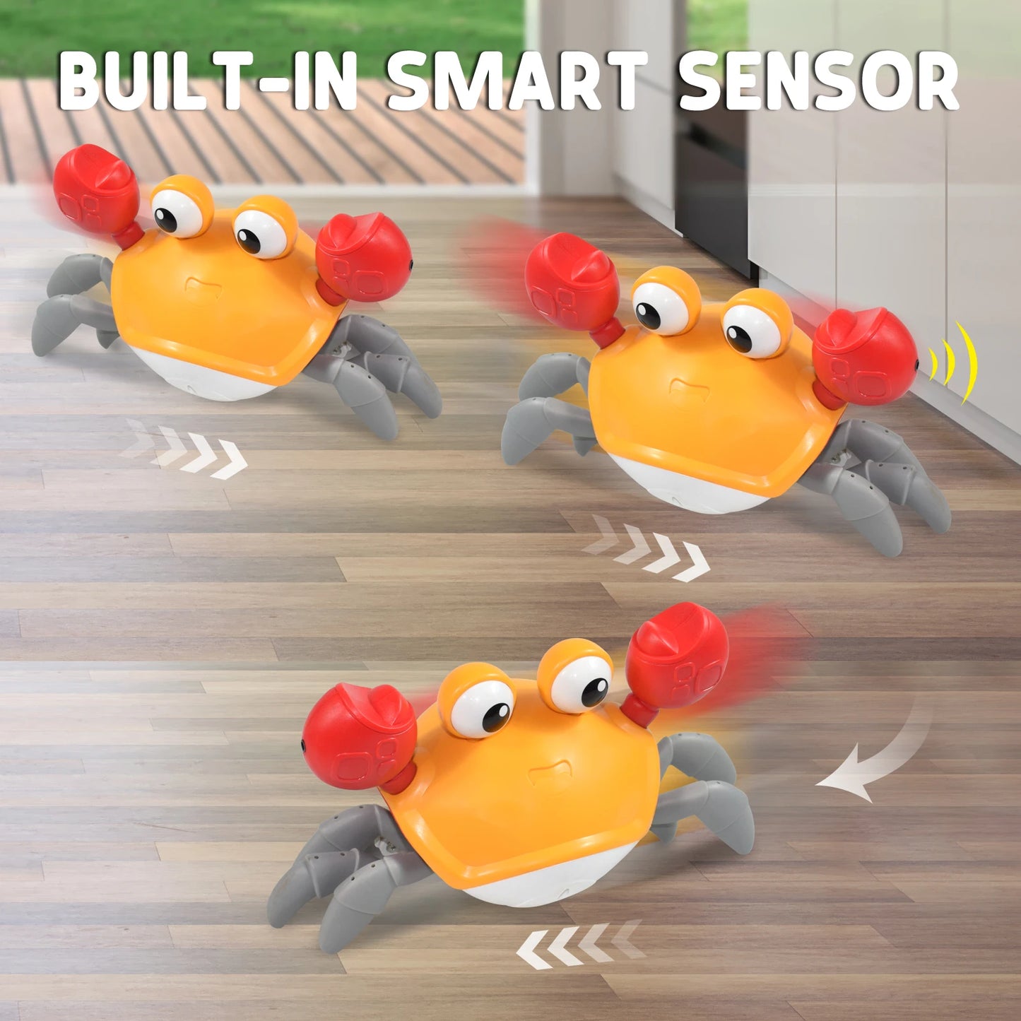 Children Dancing Crab Crawling Interactive Induction