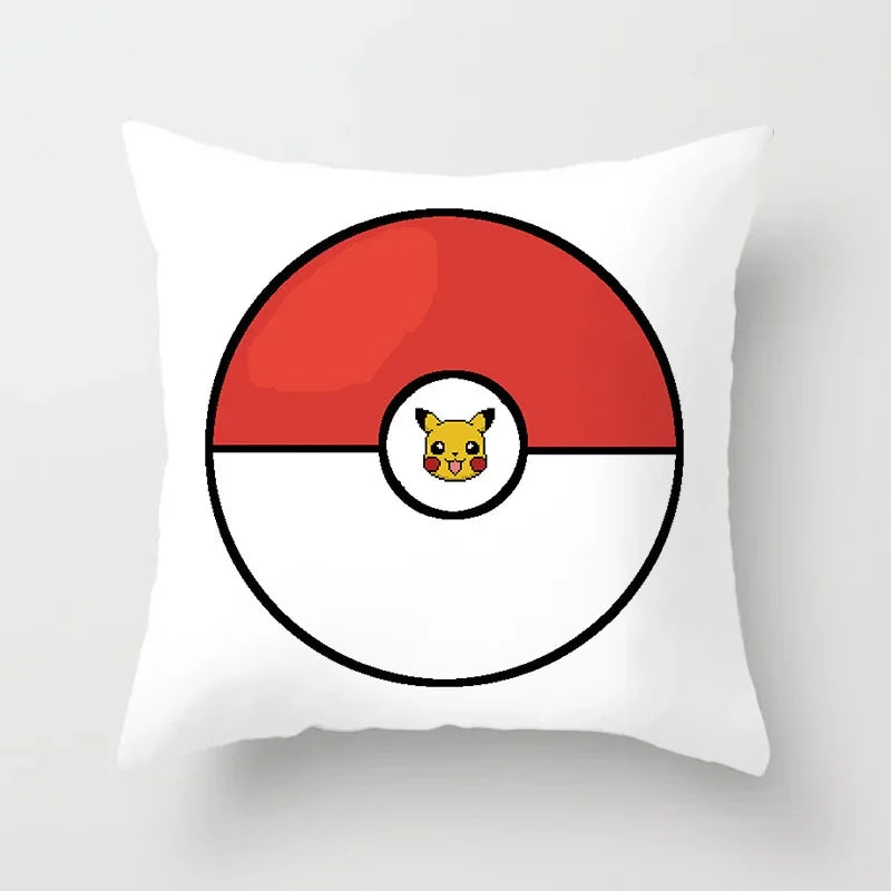 Anime Pokemon Pikachu Pillow Cover 45x45cm