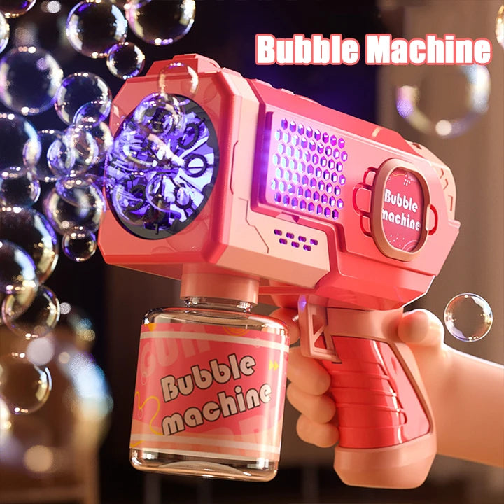 Electric Automatic Bubble Machine for Outdoor Games