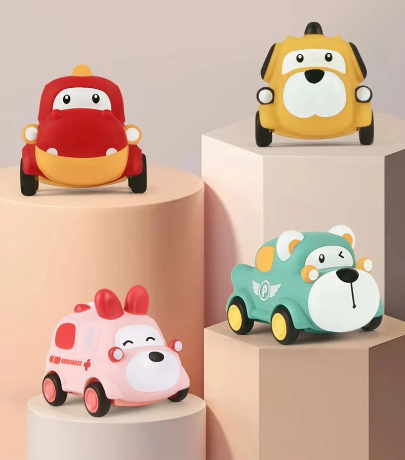 Soft Rubber Car Toys for Babies