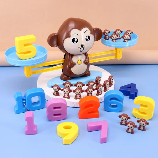 Monkey Balance Math Toy Baby Montessori