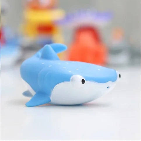 Marine Animal Bath Toys Cute Shark Bat Fish