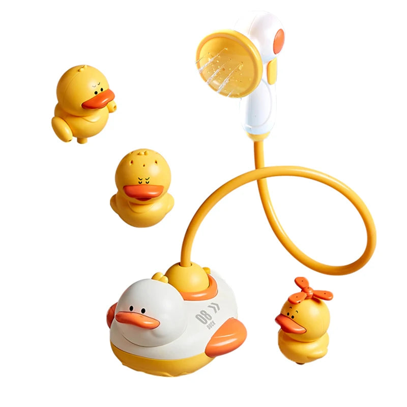 Cute Water Bath Duck Shower Electric Spray Bathroom