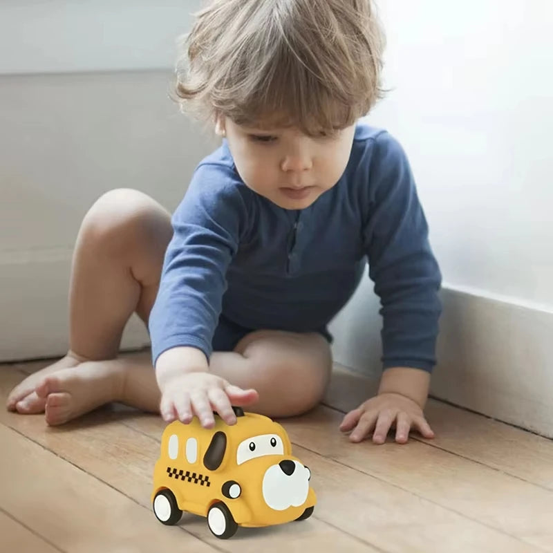 Soft Rubber Car Toys for Babies