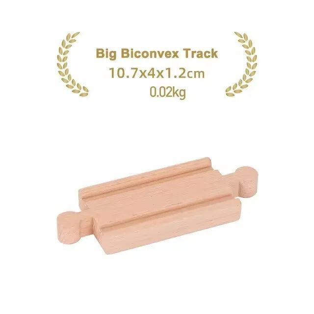 New Wooden Track Accessories Beech Wood Railway Train