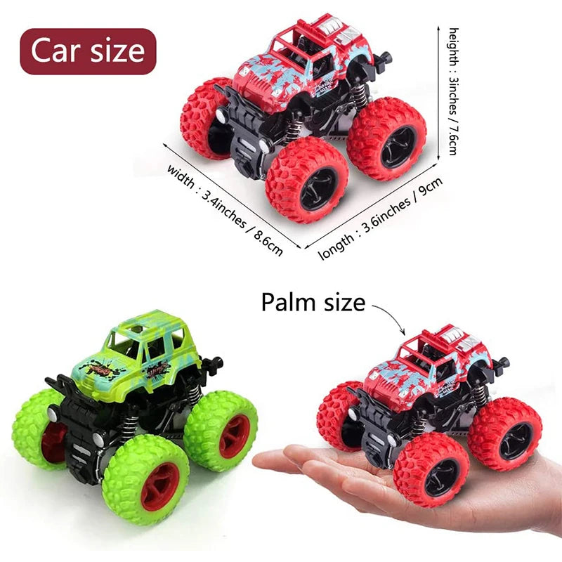 Pull Back Toy Car  Inertial Rotation Car