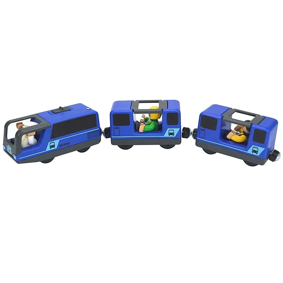 Train Track Wooden Train Toys Magnetic Set