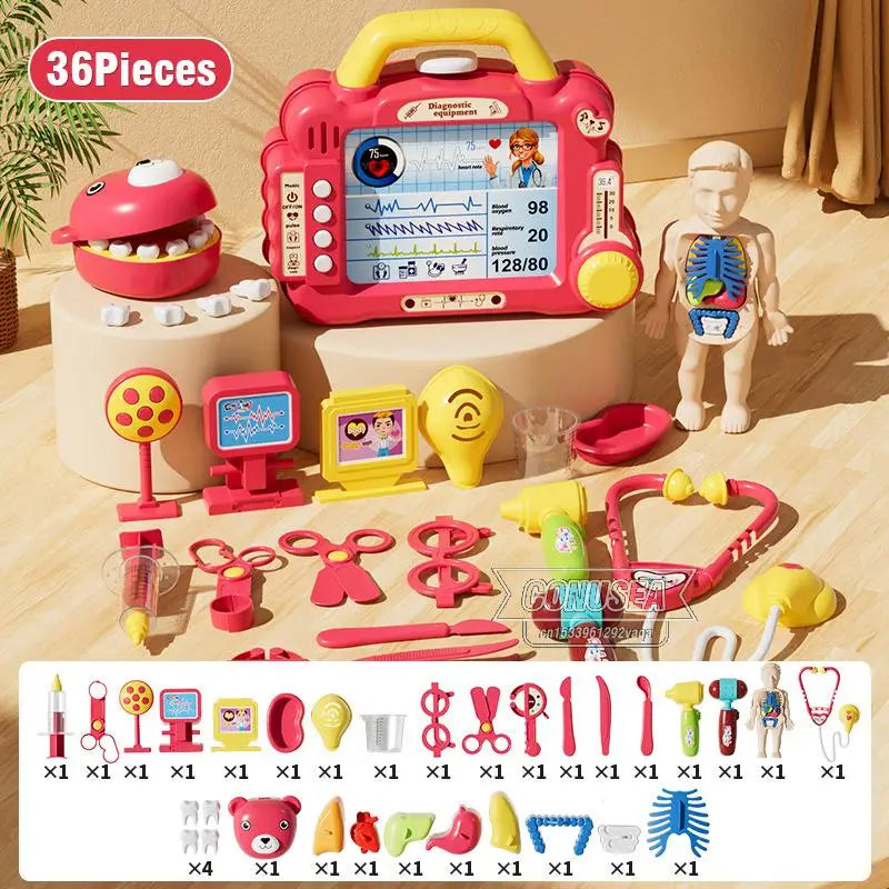 Children Hospital Pretend Play Toys Doctor Nurse Play