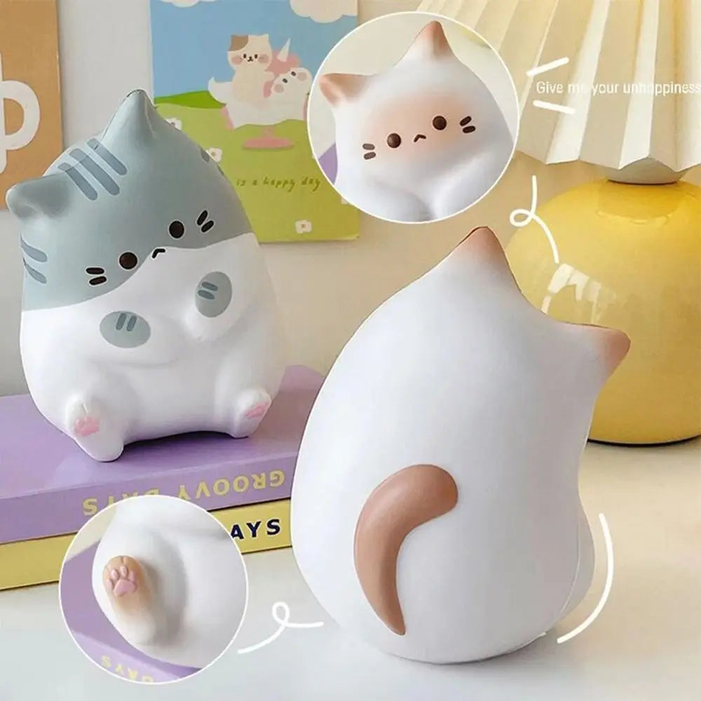 Kawaii Cartoon Cat Squeeze Toys Plushie