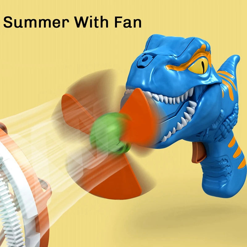 Fan Dinosaur Bubble Machine Bubbles Electric