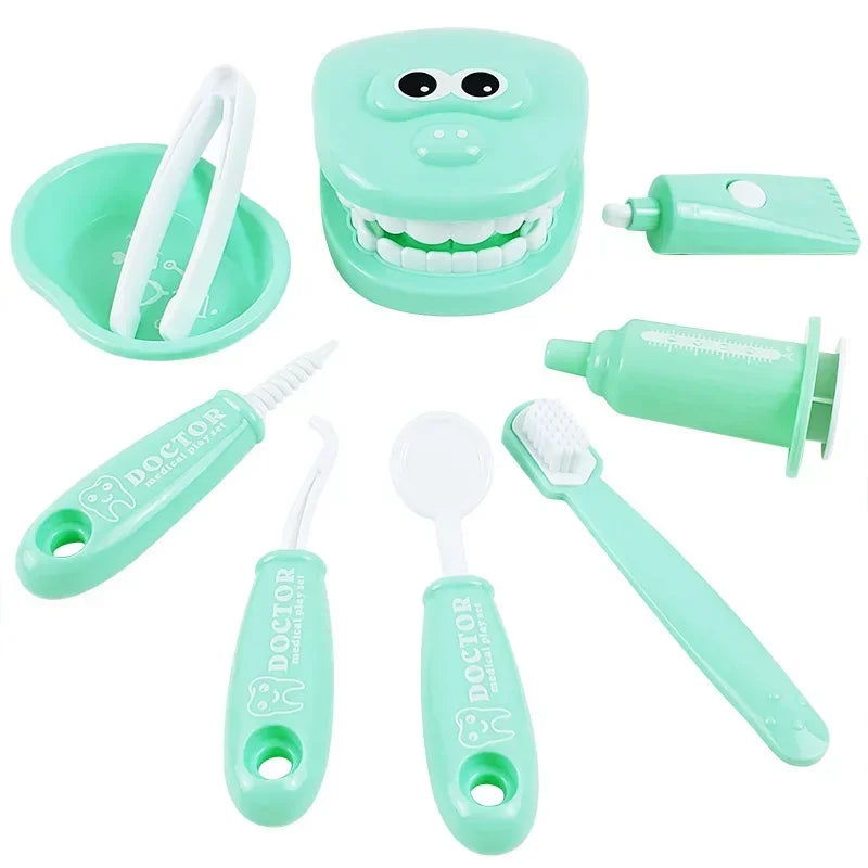 Children Montessori Toys Parent-child Interaction for Girl Boy Dentist