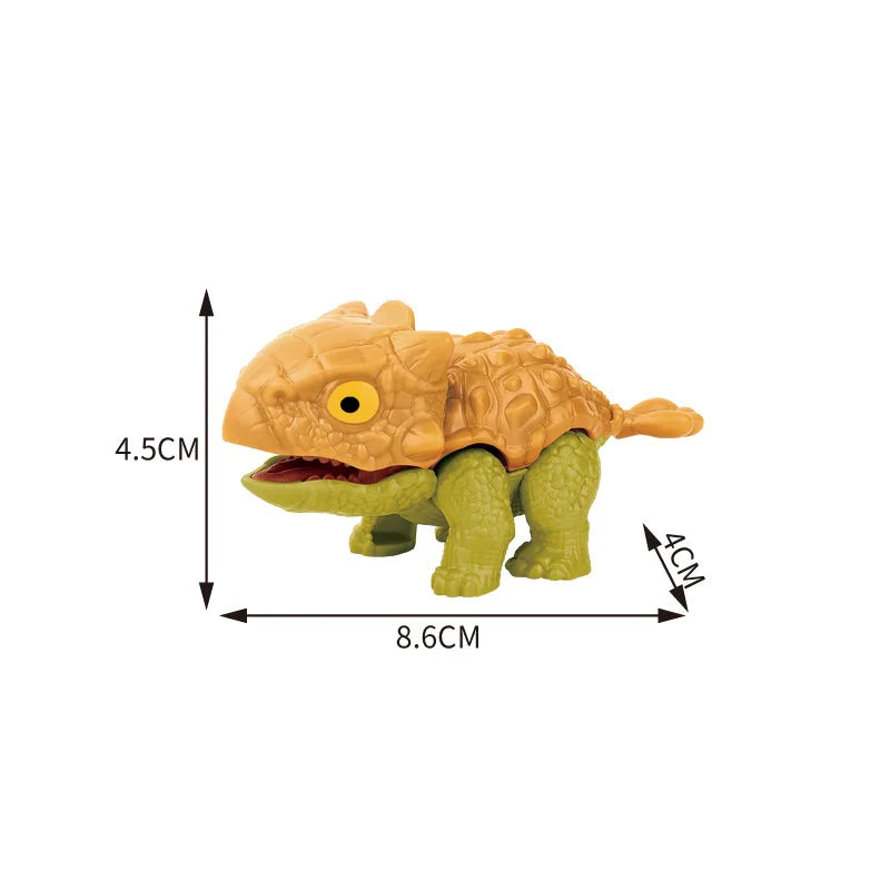 Finger-biting Dinosaur Model Toys Movable