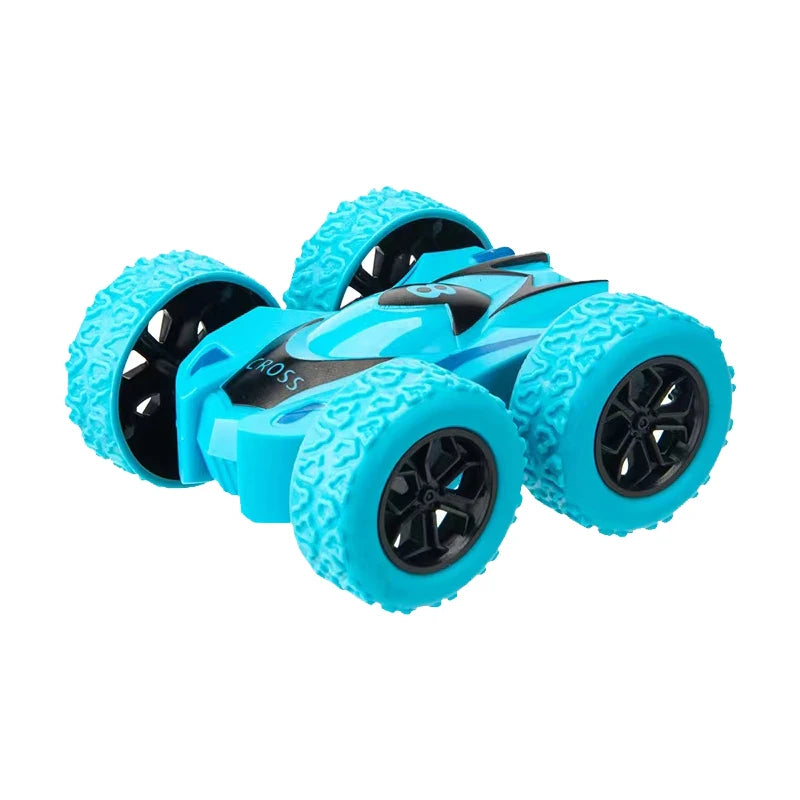 Double-sided inertia stunt rolling toy car