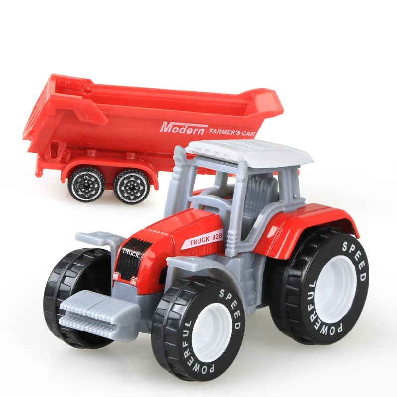 Alloy Engineering Car Model Tractor Farmer