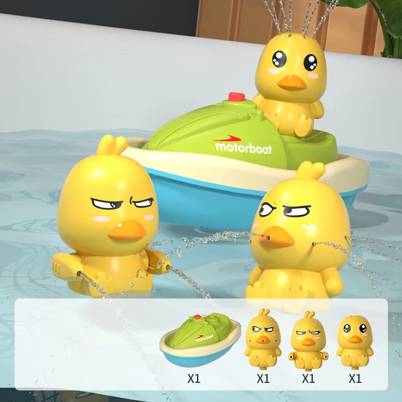 Cute Duck Electric Water Spray Bathroom Bathing