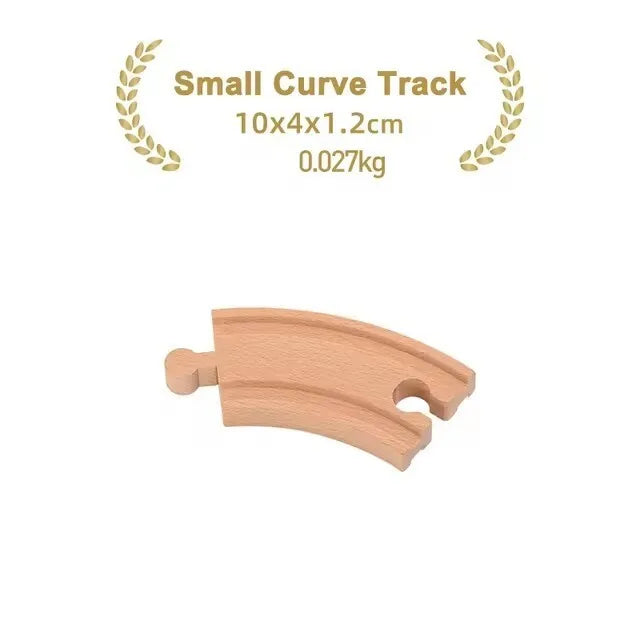 New Wooden Track Accessories Beech Wood Railway Train