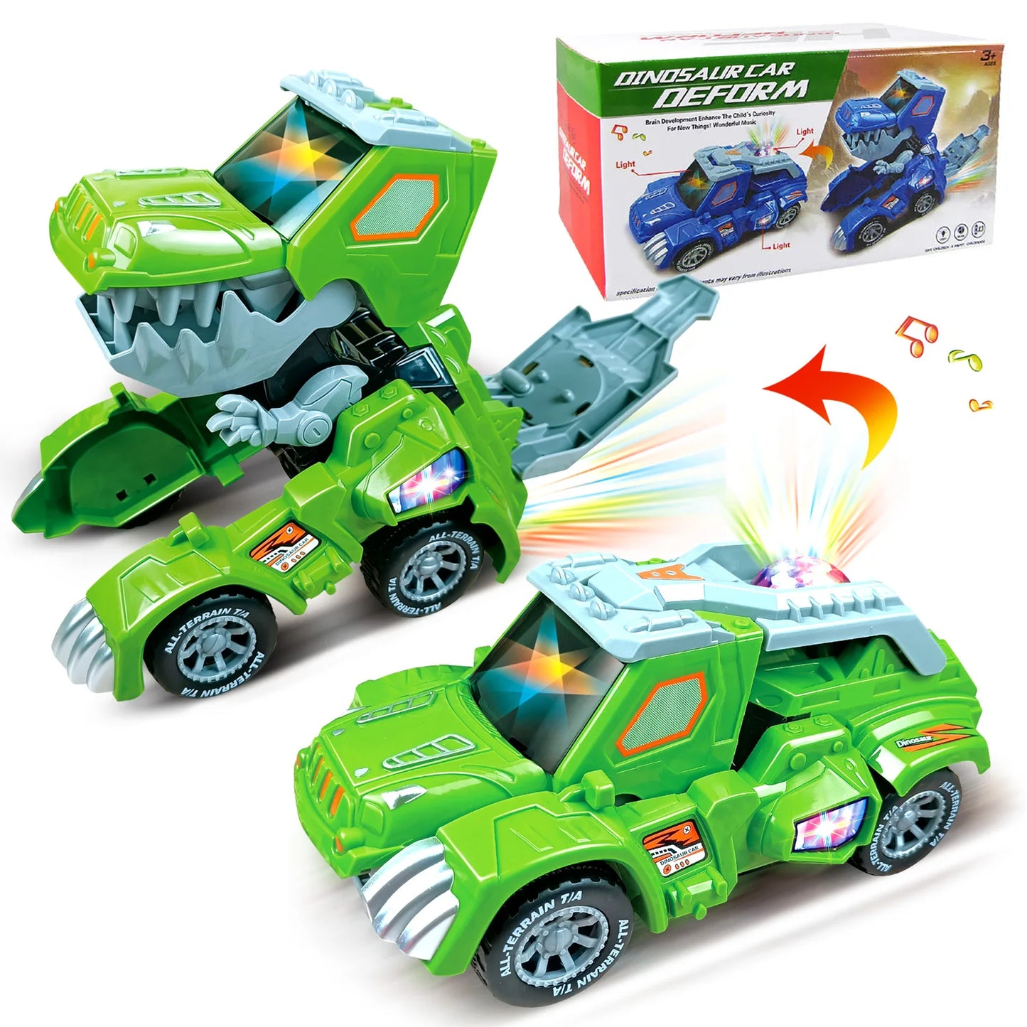 Deform Dinosaur Toys Car Dino Vehicle Magic Car