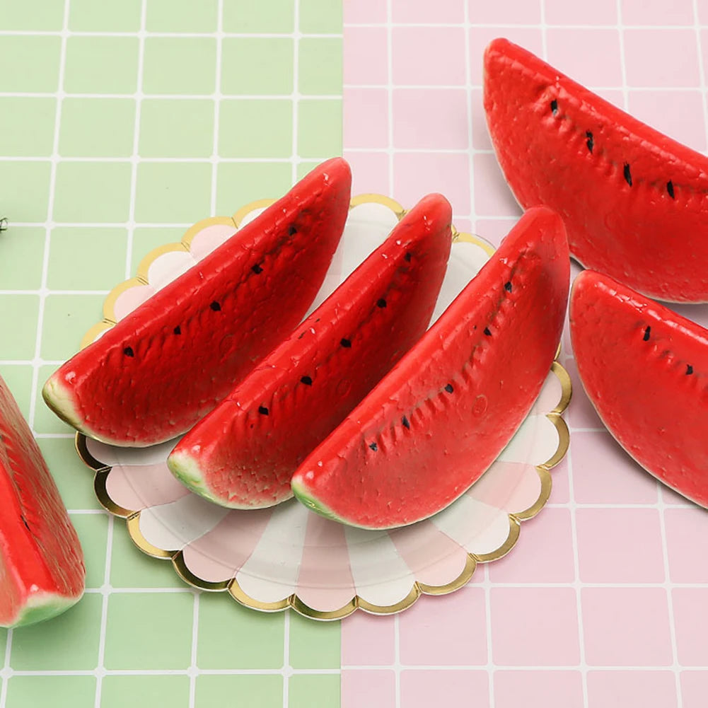 Artificial Fruits Simulation Artificial Watermelon Slices