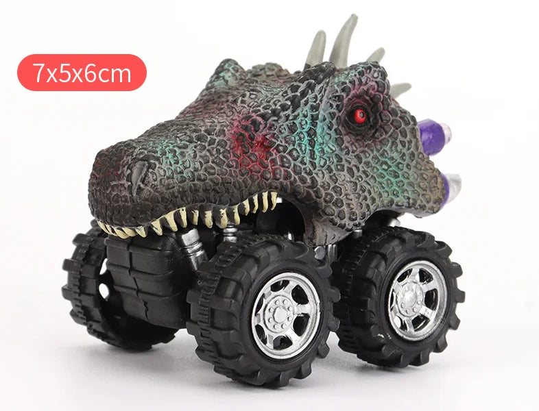 Dinosaur Toys Pull Back Cars Mini Monster Truck