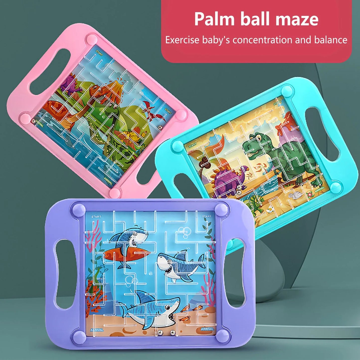 Gravity Balance 3D Maze Ball Memory Sequential Puzzle