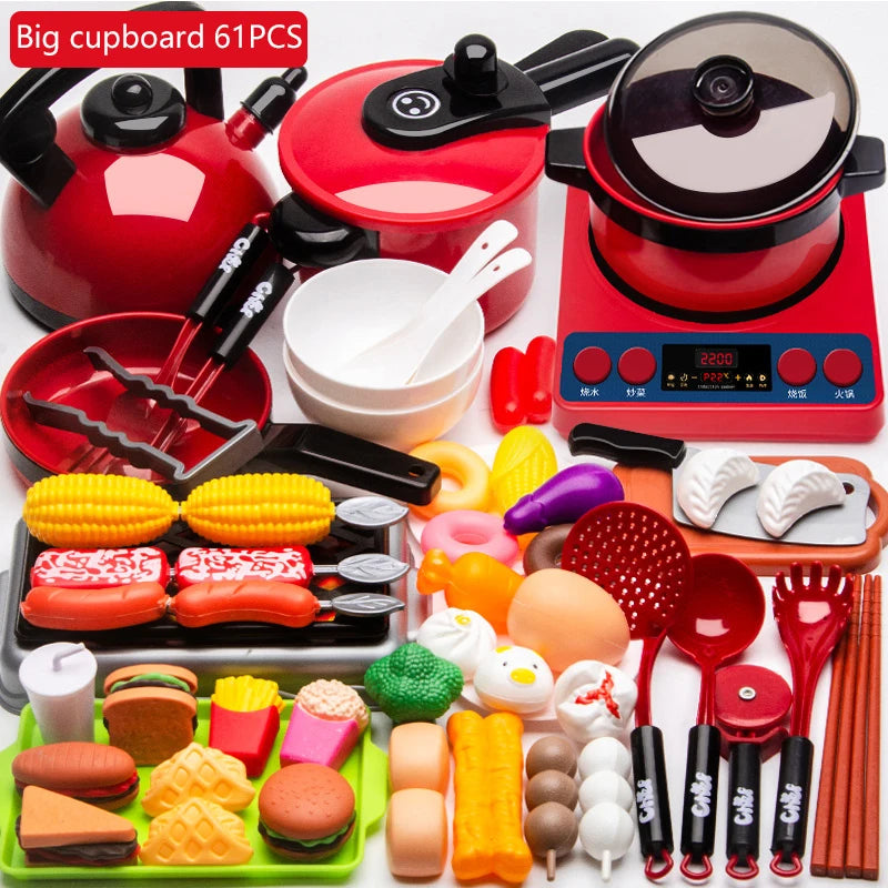 Kitchen Toys Set For Girls Toys Cooking Baby Cutting