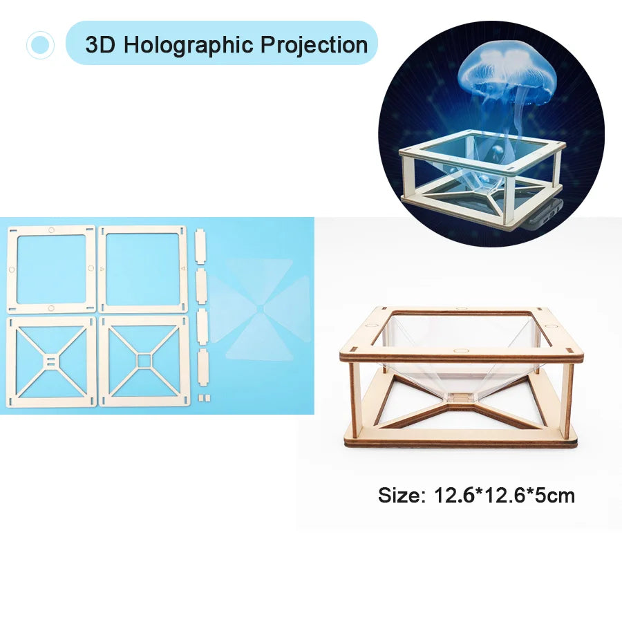 DIY Physical Model Science Experiment Educational Toy Handmade