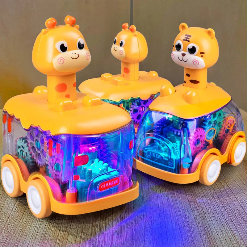 Baby Animal Car Toys Toddler Press and Go