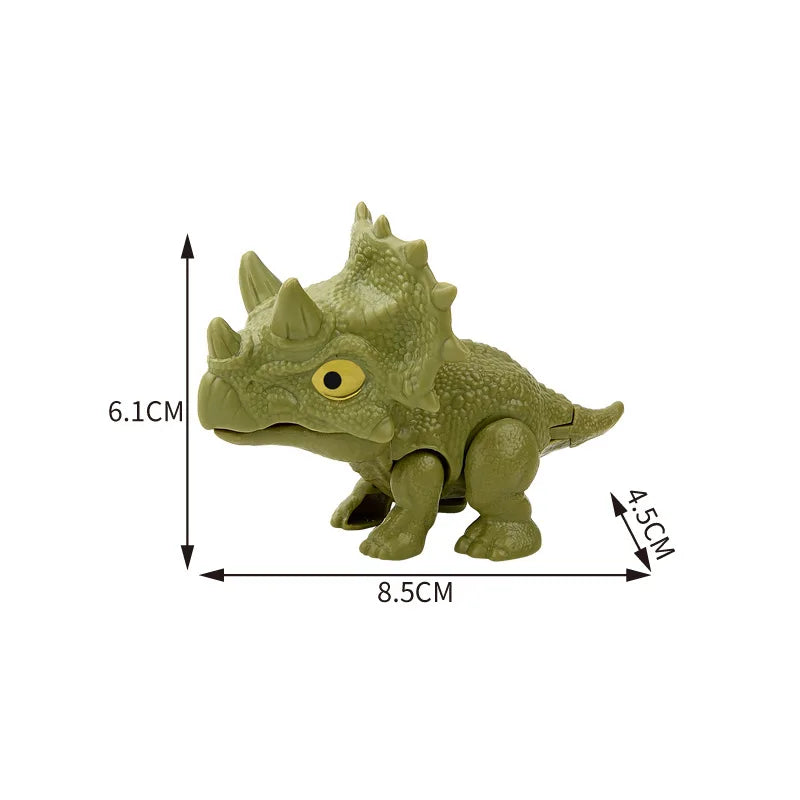 Finger-biting Dinosaur Model Toys Movable