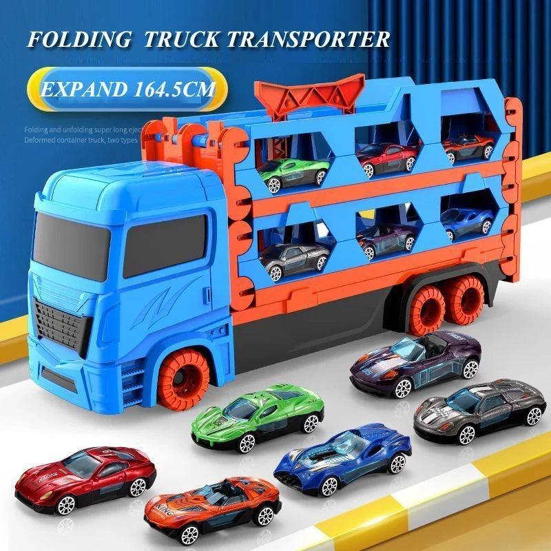 Large Car Transport Truck Novel Children's Competitive Game